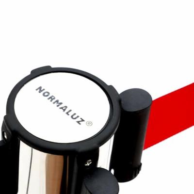 Separator NMZ Uitschuifbaar Rood Zilverkleurig Roestvrij staal 2 m