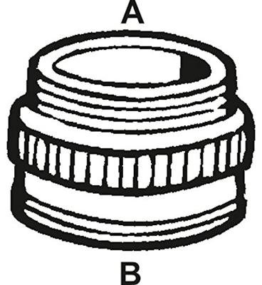 Cornat Messing/Ch Verloopstuk Mm M28X3/4 - TEC386310