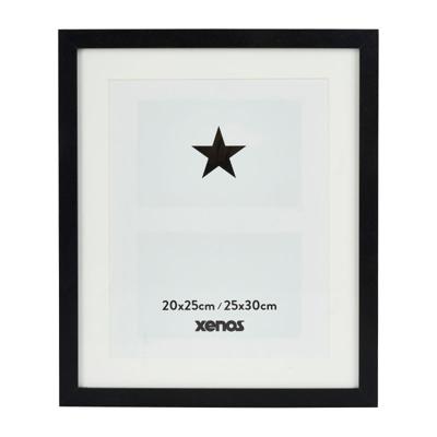 Fotolijst met passe partout - zwart - 20x25 cm Fotolijst met passe partout - zwart - 20x25 cm