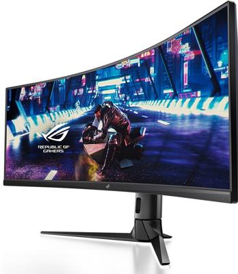 Asus XG49VQ Gaming monitor Energielabel G (A - G) 124.5 cm (49 inch) 3840 x 1080 Pixel 32:9 4 ms HDMI, DisplayPort, USB, Hoofdtelefoonaansluiting VA LED Asus XG49VQ Gaming monitor Energielabel G (A - G) 124.5 cm (49 inch) 3840 x 1080 Pixel 32:9 4 ms HDMI, DisplayPort, USB, Hoofdtelefoonaansluiting VA LED
