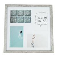 Fotolijst 4 passe-partout stone 10 x 15 cm | 6 stuks - thumbnail