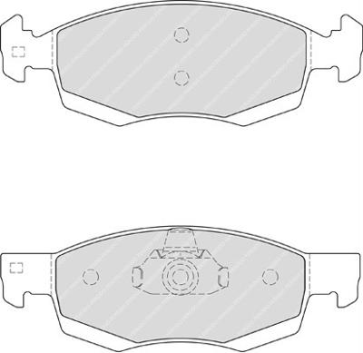 Remblokken set FDB4035
