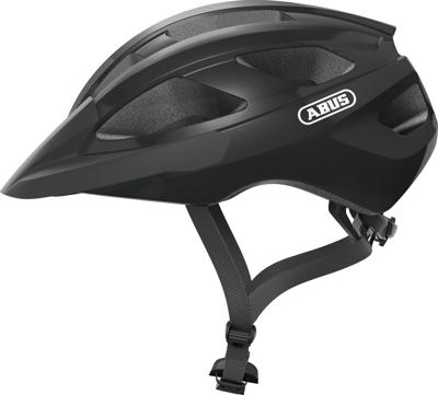 Abus helm macatgoud shiny velvet zwart m 52-58cm Abus helm macatgoud shiny velvet zwart m 52-58cm