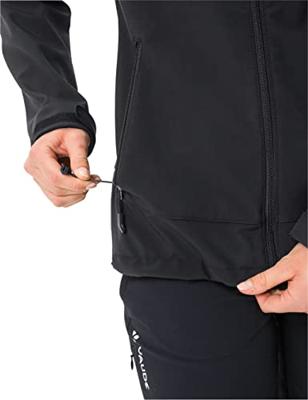 Vaude Cyclone VI Softshell Jas Dames Black 48 Vaude Cyclone VI Softshell Jas Dames Black 48