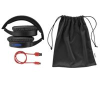 Hama Bluetooth hoofdtelefoon, over-ear hoofdtelefoon, ANC-hoofdtelefoon met ruisonderdrukking, 23 uur batterij, oorkussen, gevoerde hoofdband, draadloze hoofdtelefoon met spraakbesturing, zwart - thumbnail
