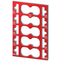 Siemens 6ES71936CP722AA0 6ES7193-6CP72-2AA0 PLC-kleurcoderingschild - thumbnail