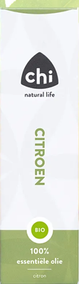Chi Natural Life Citroen Etherische Olie Bio Chi Natural Life Citroen Etherische Olie Bio