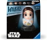 Ravensburger 3d puzzel hylkies star wars princess leia, 54st. - thumbnail