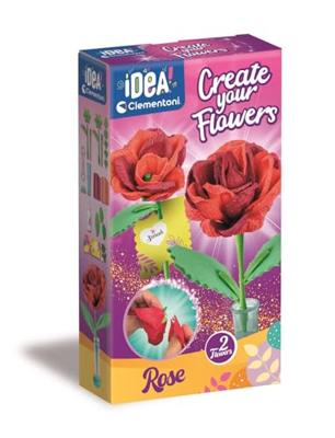 Clementoni create your flowers -rose