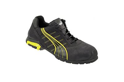 Puma Veiligheidsschoen | maat 41 zwart/geel | S3 SRC EN ISO 20345 | nubuckleer | 1 stuk - 64.271.0-41 64.271.0-41 - thumbnail