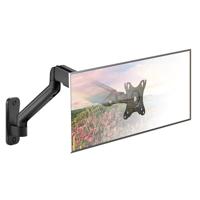 Techly ICA-LCD G112E flat panel bureau steun 81,3 cm (32 ) Muur Zwart - thumbnail