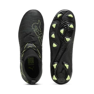 PUMA Future 8 Match Gras / Kunstgras Voetbalschoenen (MG) Kids Zwart Donkergroen Lichtgroen