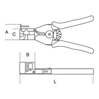 Beta Striptang met knipmechanisme 1143 0,5-6 - 011430001 - thumbnail