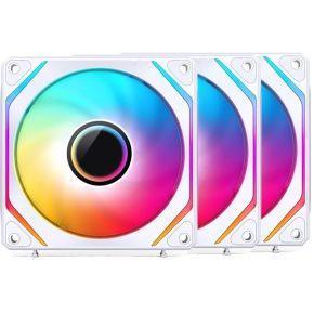 Jonsbo ZL-120WR PWM ARGB 3-Pack. Reverse Blade White