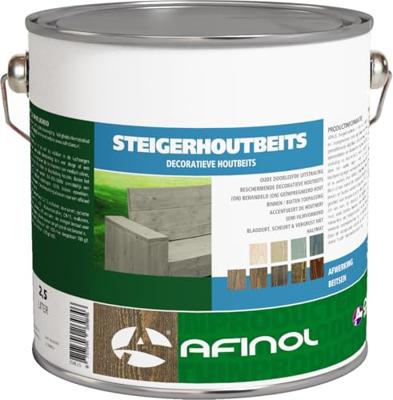 Afinol Steigerhoutbeits Petrol Wash 2,5 liter Afinol Steigerhoutbeits Petrol Wash 2,5 liter