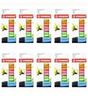 Markeerstift stabilo boss mini assorti | 10 stuks - thumbnail