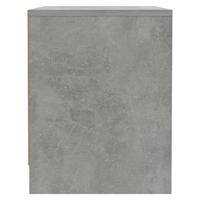 Nachtkastjes 2 st 45x34x44,5 cm bewerkt hout betongrijs - thumbnail