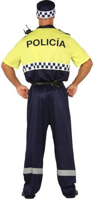 Lokale Spaanse Politie Kostuum Man