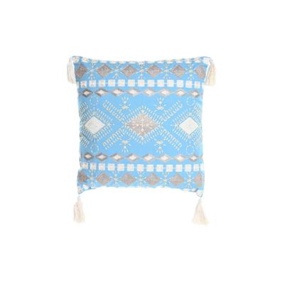 Kussen DKD Home Decor Blauw Wit 40 x 15 x 40 cm