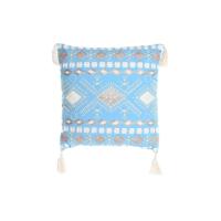 Kussen DKD Home Decor Blauw Wit 40 x 15 x 40 cm - thumbnail