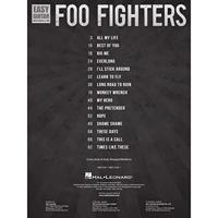 Hal Leonard Foo Fighters Easy Guitar with Tab songboek voor gitaar - thumbnail