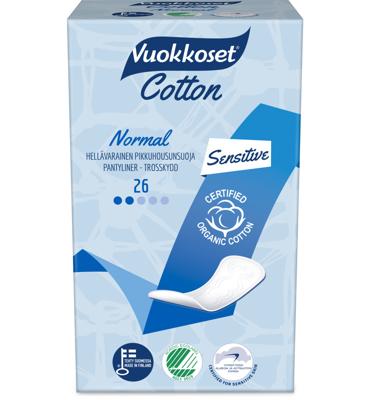 Vuokkoset Inlegkruisjes normaal organisch katoen 26 Stuks