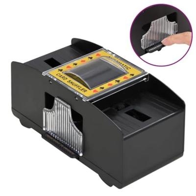 VidaXL Automatische kaartenschudder zwart 2 deks VidaXL Automatische kaartenschudder zwart 2 deks