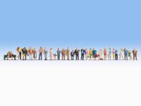 NOCH 16043 H0 In de stad figuren Geverfd, Staand - thumbnail