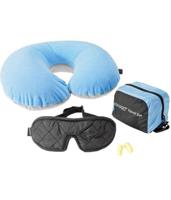 Cocoon Travel Set (3-delig), lichtblauw/zwart - thumbnail