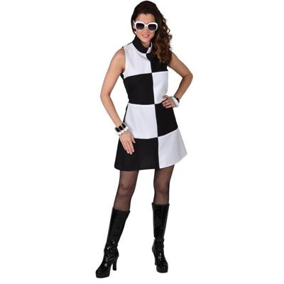 60's jurk "Black/white" 60's jurk "Black/white"