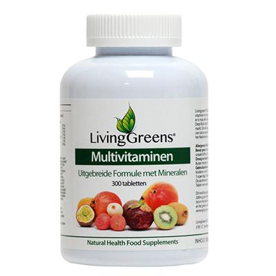 Livinggreens Livinggreens Multi Vitaminen & Mineralen Antioxidant (300tb)