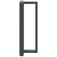 Bartafelpoten 2 st T-vormig 40x35x(100-101) cm staal antraciet - thumbnail
