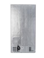 ETNA AKV778IRVS: Amerikaanse koelkast, RVS (179 cm) - thumbnail