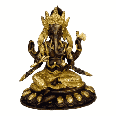 Ganesha Messing Tweekleurig (20 cm) Ganesha Messing Tweekleurig (20 cm)