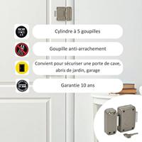 Slot Yale YV25C-35 Staal - thumbnail