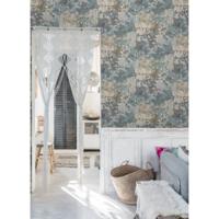 Dutch Wallcoverings Behang Exposure Betonlook Grijs/Groen Ep3001 - thumbnail