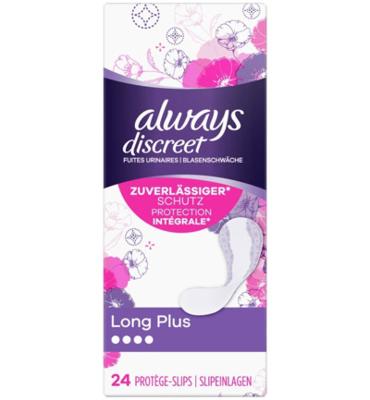 Always Discreet Incontinentie Inlegkruisjes Long Plus