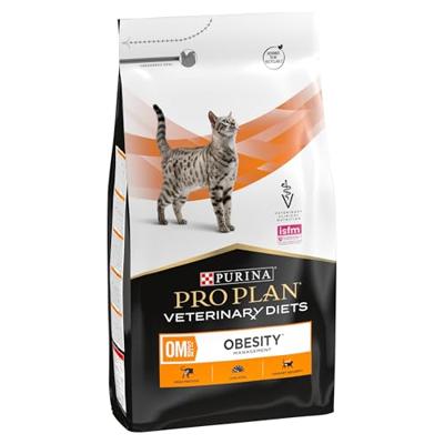 Purina Pro Plan Veterinary Diets OM St/Ox Obesity Management droogvoer kat 5kg Purina Pro Plan Veterinary Diets OM St/Ox Obesity Management droogvoer kat 5kg