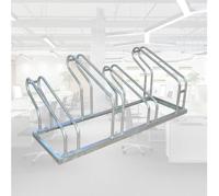 Fietsenrek brasq 4 fietsen bs400 zilver - thumbnail
