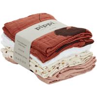 Pippi Luiers Redwood Wasbaar 65 X 65 Cm Katoen 8 Stuks - thumbnail