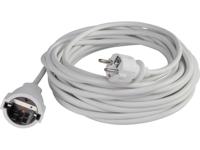 Basetech 1593783 Stroom Verlengkabel 16 A Wit 10.00 m - thumbnail