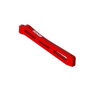 Arrma - Front Center Aluminum Chassis Brace, 98mm Red: EXB (ARA320564)