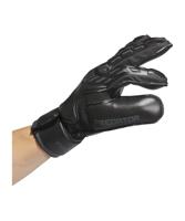 adidas Predator Match Fingersave Keepershandschoenen Zwart Donkergrijs - thumbnail