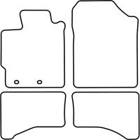 Automatten passend voor Toyota Yaris Hybrid 2012- TMTO548 - thumbnail