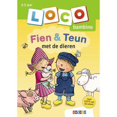Zwijsen Loco Bambino Oefenboekje Fien en Teun met de Dieren Zwijsen Loco Bambino Oefenboekje Fien en Teun met de Dieren