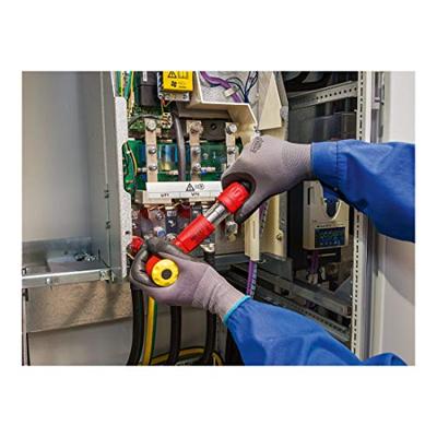 HAZET Momentsleutel - geïsoleerd 5108KV - Draaimomentbereik min-max: 2 - 10 Nm - Nauwkeurigheid: 6% - 3/8 inch (10 mm) vierkant massief - Lengte: 275