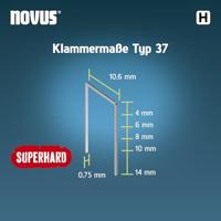 Novus Dundraad nieten H 37/10mm | 850 stuks - 042-0786 - thumbnail
