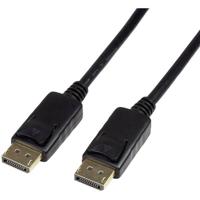 LogiLink CV0076 DisplayPort kabel 7,5 m Zwart - thumbnail