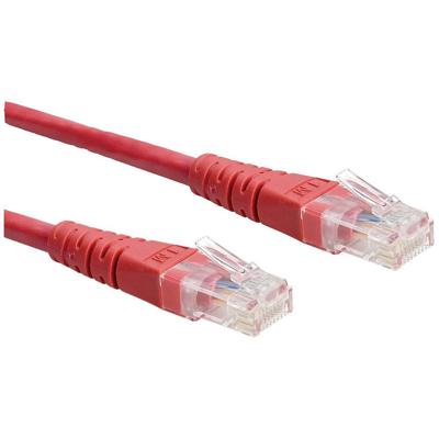 ROLINE Patchkabel Cat.6 UTP (Class E), rood, 0,3 m ROLINE Patchkabel Cat.6 UTP (Class E), rood, 0,3 m