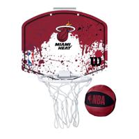 Wilson Team Mini Hoop Nba Heat Set Met Bal En Mini Basketbalbord Veelkleurig - thumbnail